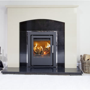 Mendip Christon 400 SE Inset Multi Fuel Stove with 3 Sided Frame