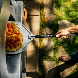 Fontana Mangiafuoco Anthracite Gas Pizza Oven