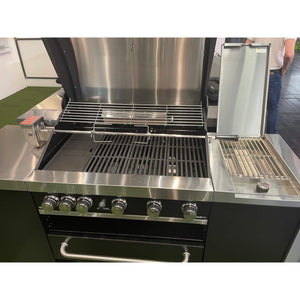 Grandpro 262 Outdoor Kitchen & Maxim G5 Gas BBQ With Fridge
