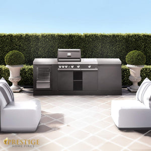 Grandpro 230 Outdoor Kitchen & Premium G4 Plus Gas BBQ With Fridge