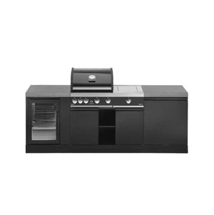 Grandpro 230 Outdoor Kitchen & Premium G4 Plus Gas BBQ With Fridge