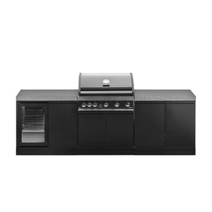 Grandpro 262 Outdoor Kitchen & Maxim G5 Gas BBQ With Fridge