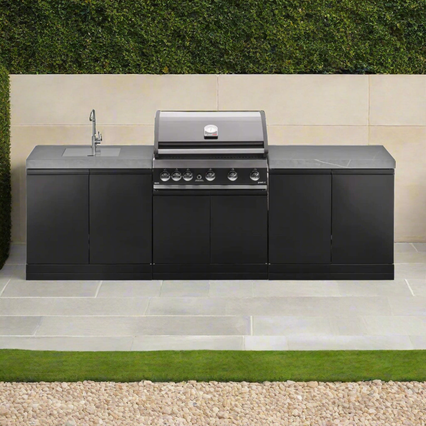 Grandpro 262 Outdoor Kitchen Maxim G5 Gas BBQ With Sink
