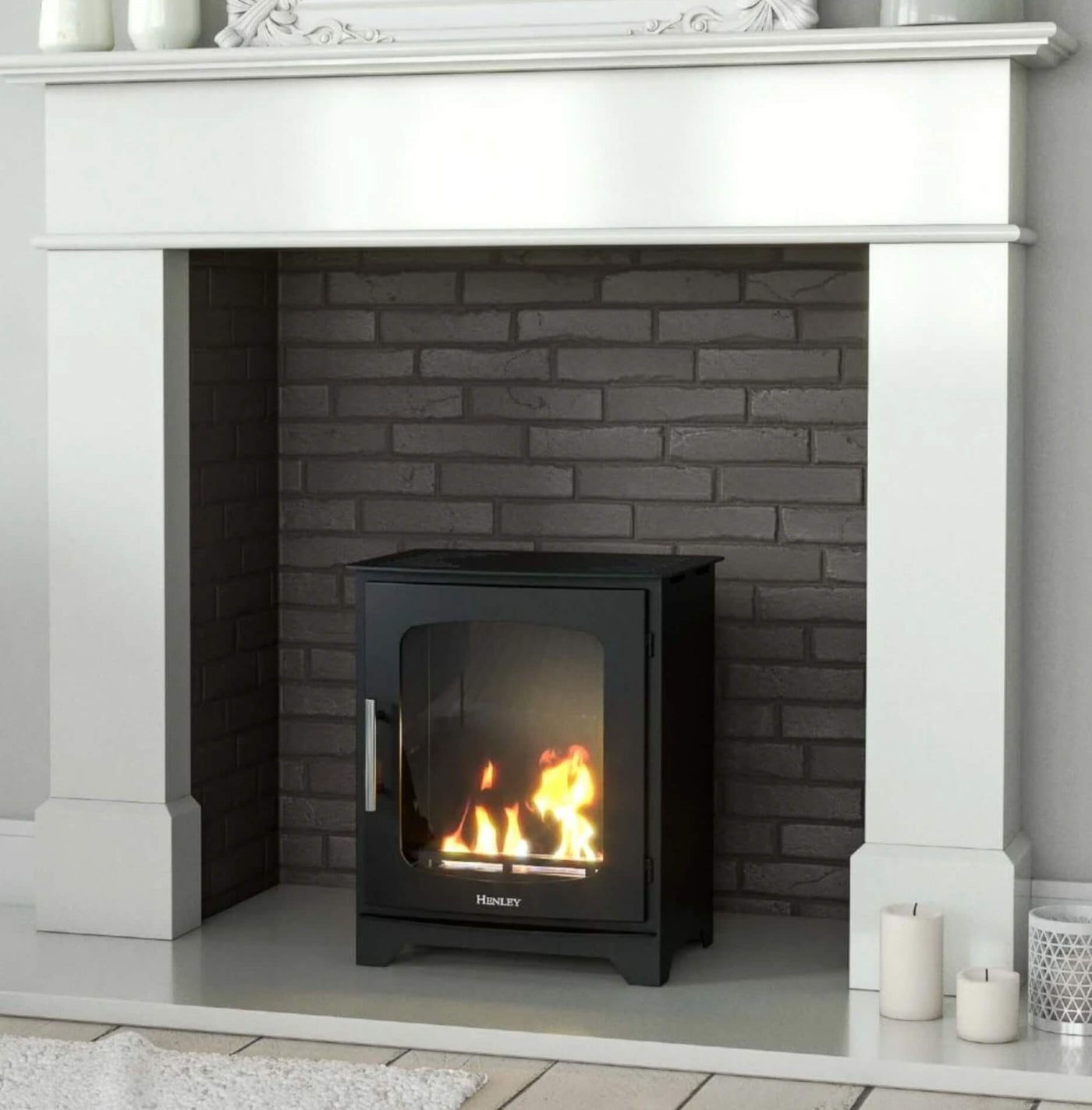 Henley Stoves Hazelwood Compact Bioethanol Stove – Prestige Home Fires