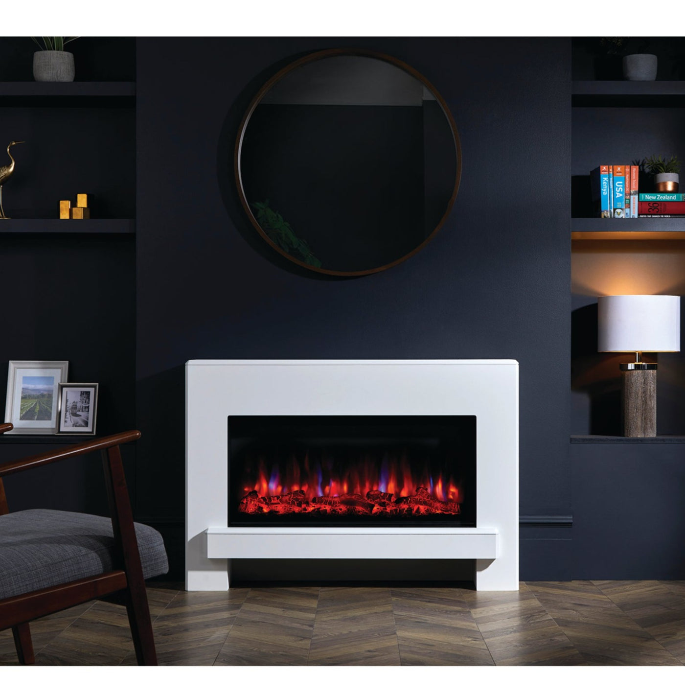 Suncrest Eggleston Electric Fireplace Suite – Prestige Home Fires