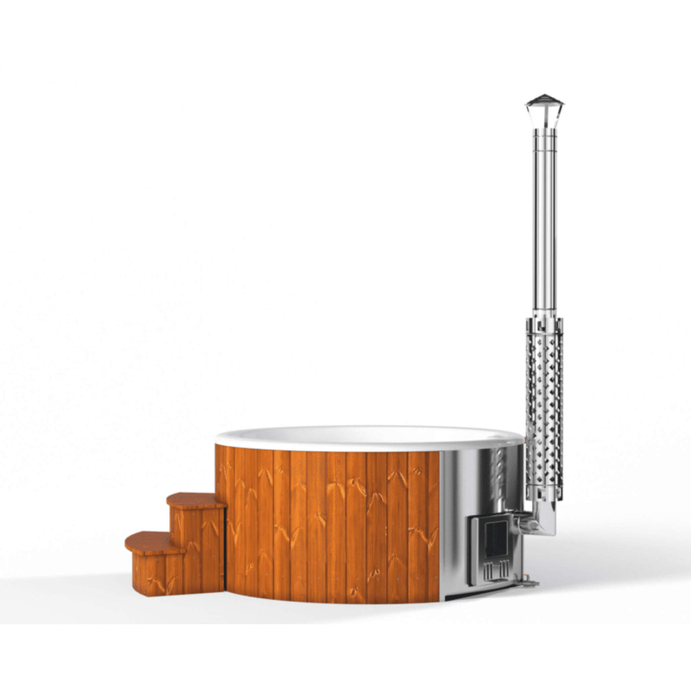 Deluxe Premium Acrylic Wood Burning Hot Tub Prestige Home Fires