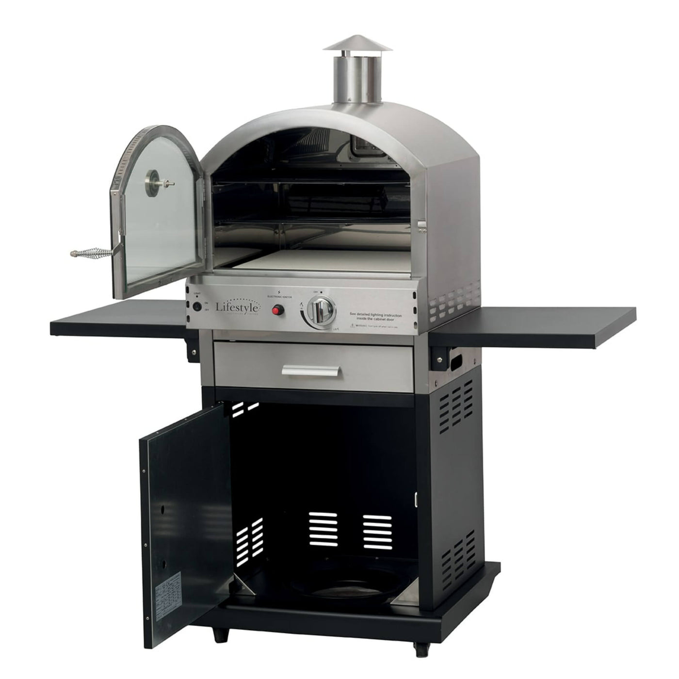 Lifestyle Verona Deluxe Gas Pizza Oven – Prestige Home Fires
