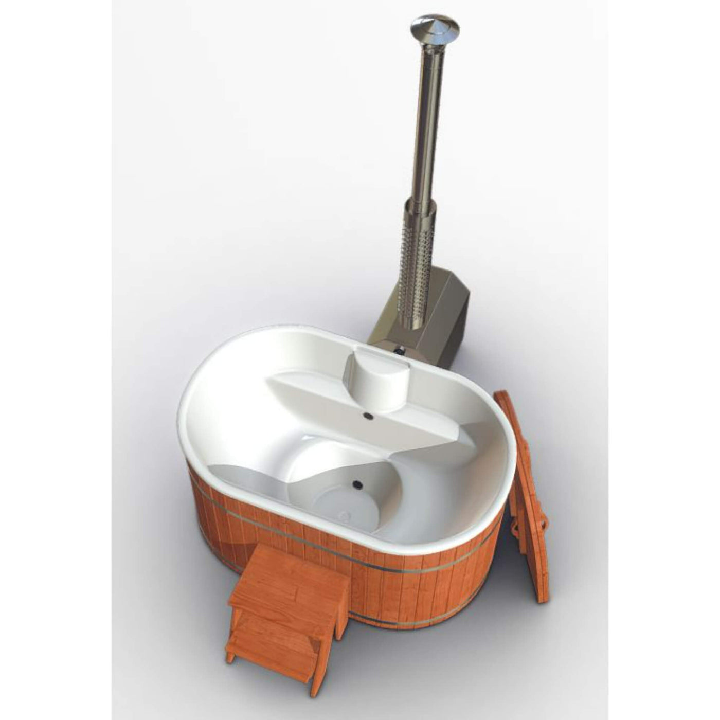 Ofuro Premium Wood Burning Hot Tub Off Grid – Prestige Home Fires