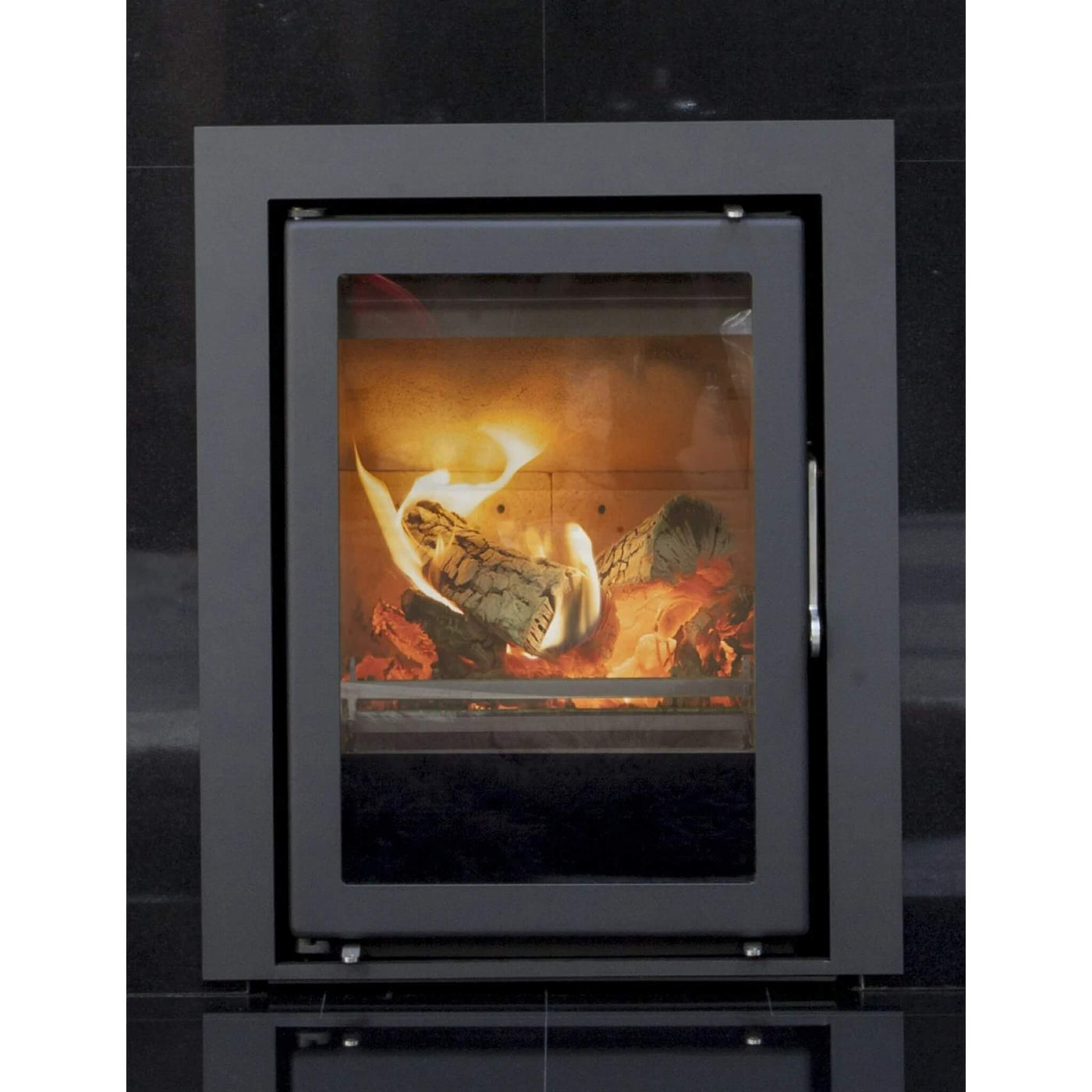 Westfire Uniq 35 SE Inset Multi Fuel Stove with 3 Sided Frame DEFRA Ap ...