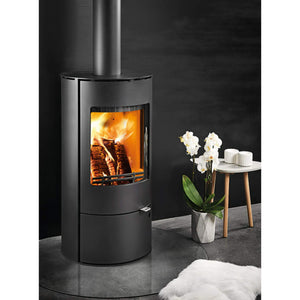 Westfire Uniq 36 SE Convection Wood Burning Stove with Closed Combustion Adapter